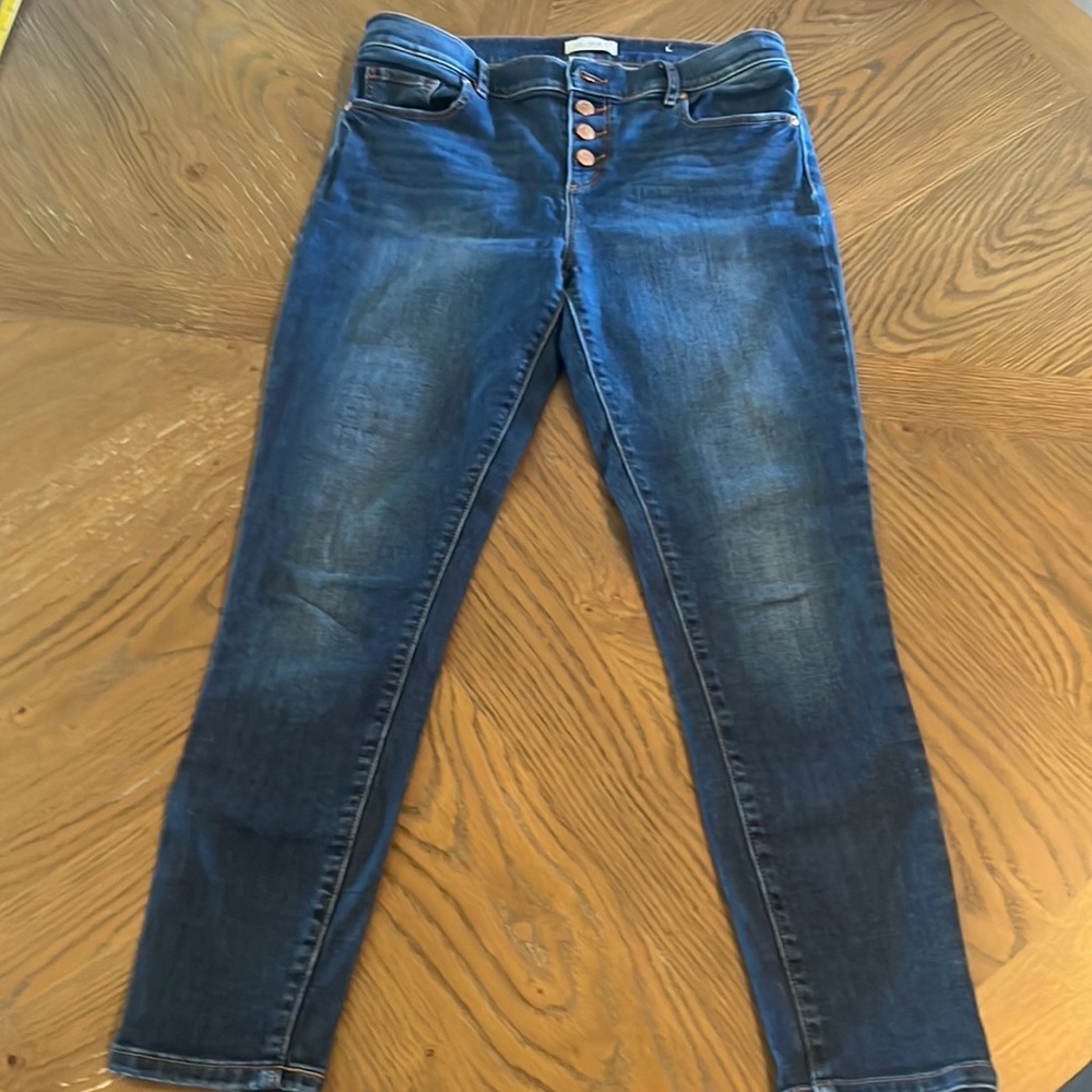 Loft skinny jeans, size 6